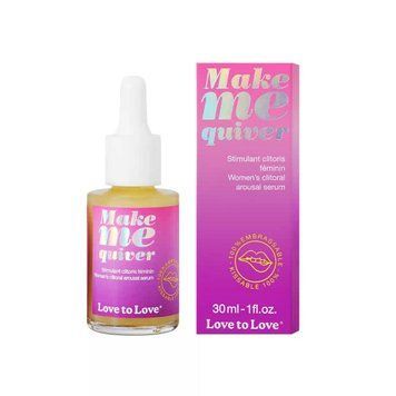 Розпродаж!!! Збуджувальна сироватка для клітора Love To Love Make Me Quiver 30мл (термін 01.04.2027) SX2272-R фото