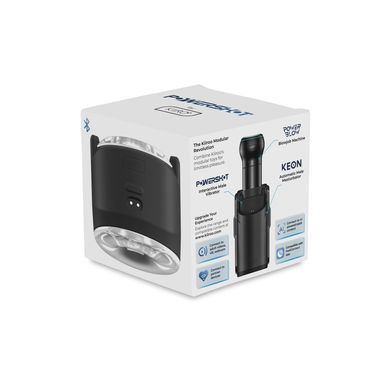 Інтерактивний мастурбатор 2в1 з вібрацією KIIROO PowerShot, компактний, 2 вібромотори SX3196 фото