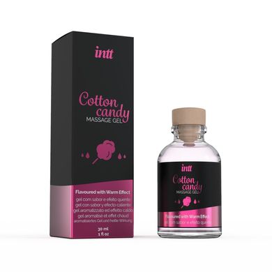 Масажний гель для інтимних зон Intt Cotton Candy (30 мл) розігрівальний SO2927 фото