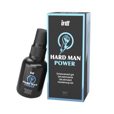 Стимулювальний гель для ерекції Intt Hard Man Power (15 мл), екстракт гінгко білоба, таурин SX1271 фото