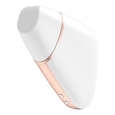 Вакуумный клиторальный стимулятор Satisfyer Love Triangle White (м'яте паковання!!!) SO3896-R фото