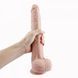 Фалоімітатор 11.8&Prime; з вібрацією для секс-машин Hismith Silicone Dildo with Vibe, KlicLok, пульт ДК SX4009 фото 8