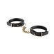 Наручники з екошкіри Bijoux Indiscrets Maze &ndash; Thin Handcuffs Black SO5912 фото 1