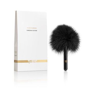 Мітелочка YESforLOV CARESSING FEATHER, пір&rsquo;їнка індички, 11 см SX4547 фото