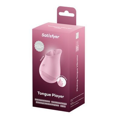 Вібростимулятор для клітора Satisfyer Tongue Player з язичком SX3848 фото