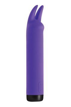 Вібратор S Pleasures Bullets Amethyst, фіолетовий, з двома відростками, 10 режимів, діаметр 2,8 см SX1604 фото