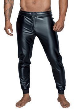 Чоловічі трегінси Noir Handmade H063 Powerwetlook treggings, XL, мокрий ефект SX0118 фото