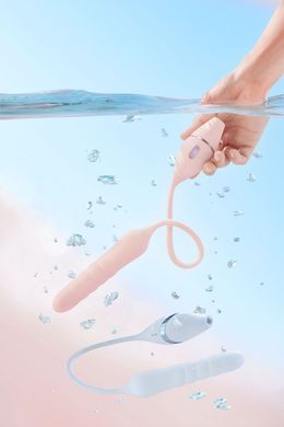 Пульсатор з вакуумним стимулятором KISSTOY Cathy III Light Blue, 5 режимів вакууму, 10 режимів пульсації SX2328 фото