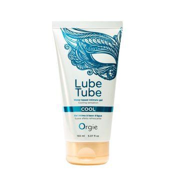 Лубрикант на водній основі Orgie Lube Tube Cool, 150 мл, з охолоджувальним ефектом, без запаху SX1521 фото