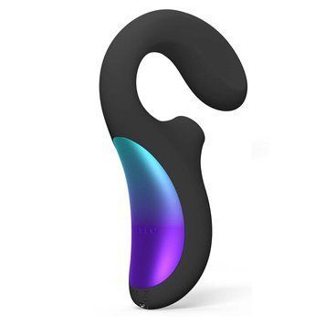 Кліторально-вагінальний звуковий стимулятор LELO Enigma WAVE Black, 3 типи стимуляції SX0687 фото