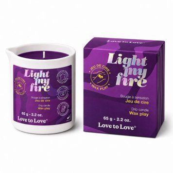 БДСМ-свічка низькотемпературна Love To Love LIGHT MY FIRE - WAX PLAY 65 г SX4824 фото