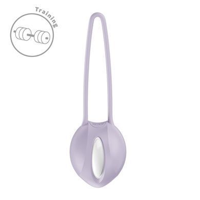 Вагінальна кулька Fun Factory SMARTBALL UNO Purple, одинарна, діаметр 3,6 см SX3663 фото