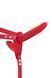 Подвійний страпон з вібрацією Fetish Tentation Vibrating Strap-On Red (м'яте паковання!!!) SO3752-R фото 1