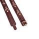 Фіксатори для стегон Liebe Seele Wine Red Thigh Cuffs S Size, натуральна шкіра SO9454 фото 4