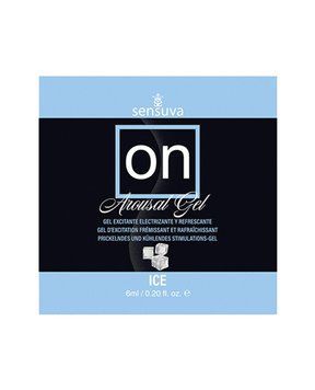 Пробник збуджувального гелю Sensuva - ON for Her Arousal Gel Ice (4 мл) SO3159 фото