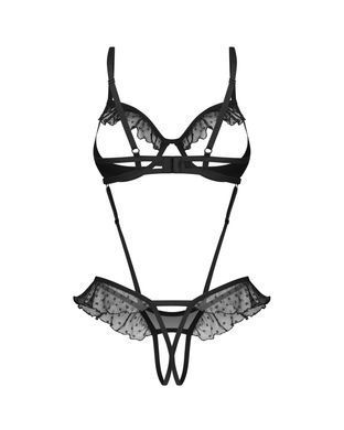 Боді Obsessive Carrola crotchless teddy S/M SX5056 фото