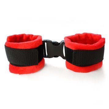 Поножі Art of Sex Ankle Cuffs - Soft Touch Червоні SO8498 фото
