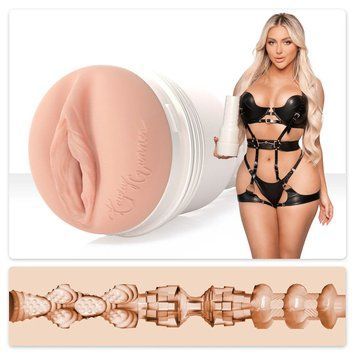 Мастурбатор Fleshlight Girls: Kayley Gunner Fully Loaded, зі зліпка вульви моделі, дуже ніжний SX3431 фото