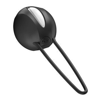 Вагінальна кулька Fun Factory SMARTBALL UNO Black, одинарна, діаметр 3,6 см SX3662 фото
