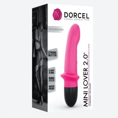 Вібратор Dorcel Mini Lover Magenta 2.0 перезаряджуваний, для точки G і масажу простати SO3821 фото