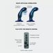 Дилдо з вібрацією Strap-On-Me FINGERING & VIBRATING DILDO - M - BLUE, з манливим рухом SX4825 фото 2