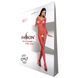 Бодістокінг з великою сіткою Passion BS077 red SO4157 фото 5