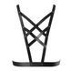 Портупея з екошкіри Bijoux Indiscrets Maze &ndash; Cross Cleavage Harness Black SO5915 фото 1