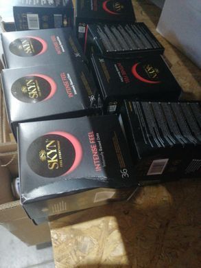 Безлатексні преміум-презервативи SKYN Intense Feel 36 шт (м'яте паковання!!!) SX2396-R фото