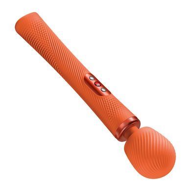Вібромасажер Fun Factory VIM Vibrating Wand Orange, суперпотужний та легкий, до 6 годин роботи SX3661 фото