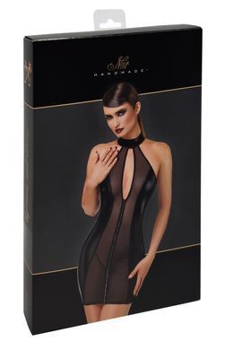 Сукня Noir Handmade F370 Luxuria Crystal Sheer Mini Dress XL SX4107 фото