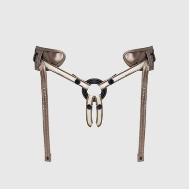 Трусики для страпону Strap-On-Me Leatherette Harness DESIROUS - NEW DESIGN SX4029 фото