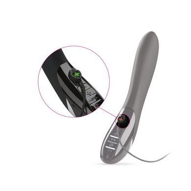 Вібратор з електростимуляцією Mystim Electric Eric eStim Black, міостимулятор SO2987 фото