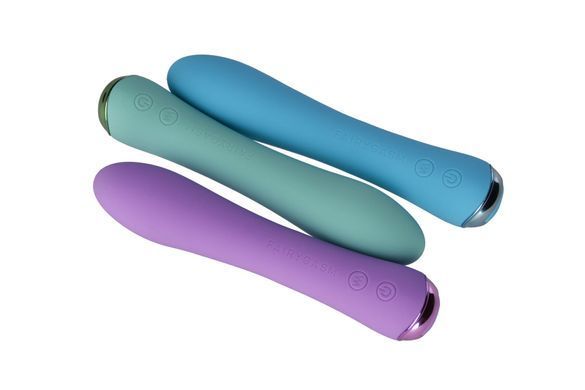 Вібратор з підігрівом FairyGasm WowGenie blue, підігрів до 42 &deg;C SX0653 фото