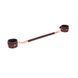 Фіксатор-розпірка для ніг або рук Liebe Seele Wine Red Spreader Bar, дерево + натуральна шкіра SO9457 фото 6