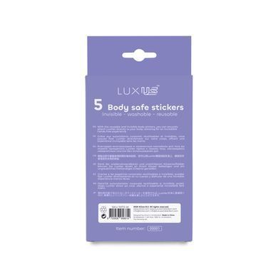 Комплект наліпок для вібратора LuxusHer Kiiroo Luxus Stickers (5 шт) SX3202 фото
