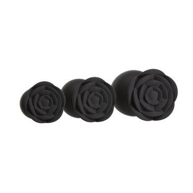Набір силіконових анальних пробок BMS Roses Til&rsquo; Dawn Silicone Anal Plug Kit (пошкоджене паковання!!!) SX3150-R фото