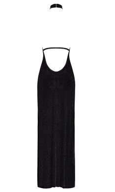 Сукня Noir Handmade F372 Onyx Twin-slit Long dress S SX4109 фото