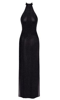 Сукня Noir Handmade F372 Onyx Twin-slit Long dress S SX4109 фото