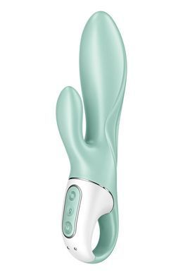 Смарт вібратор-кролик Satisfyer Air Pump Bunny 5+ (м'яте паковання!!!) SO6718-R фото