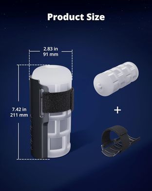 Рукав-мастурбатор Lovense Solace Pro Grip Kit з кріпленням для Solace Pro SX4644 фото