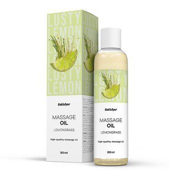 Розпродаж!!! Масажна олія Satisfyer Massage Oil Lemongrass 250 мл (термін 30.04.2027) SX2704-R фото
