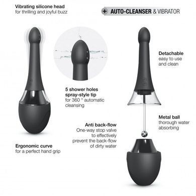 Автоматичний анальний душ-вібратор Dorcel Douche Mate Pro (м'яте паковання!!!) SO5532-R фото
