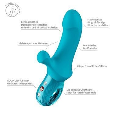 Пульсатор Fun Factory Bi Stronic Curve Aquamarine SX4253 фото