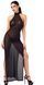 Сукня Noir Handmade F372 Onyx Twin-slit Long dress S SX4109 фото 1