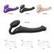 Безремінний страпон з вібрацією Strap-On-Me Vibrating Violet M, діаметр 3,8 см, пульт ДК, регульований SO3825 фото 6