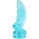 Фентезійний фалоімітатор Doc Johnson Crystal Jellies - Invader Dong 8.5 Inch - Teal SX4436 фото 1