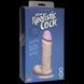 Фалоімітатор Doc Johnson The Realistic Cock 8 inch White - ULTRASKYN, Vack-U-Lock (м'яте паковання!!!) SO1551-R фото 4