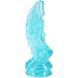 Фентезійний фалоімітатор Doc Johnson Crystal Jellies - Invader Dong 8.5 Inch - Teal SX4436 фото 2