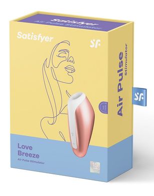 Мініатюрний вакуумний стимулятор Satisfyer Love Breeze Copper SO4102 фото