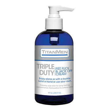 Густа змазка для фістингу Doc Johnson TitanMen - Triple Duty (240 г) SO2813 фото